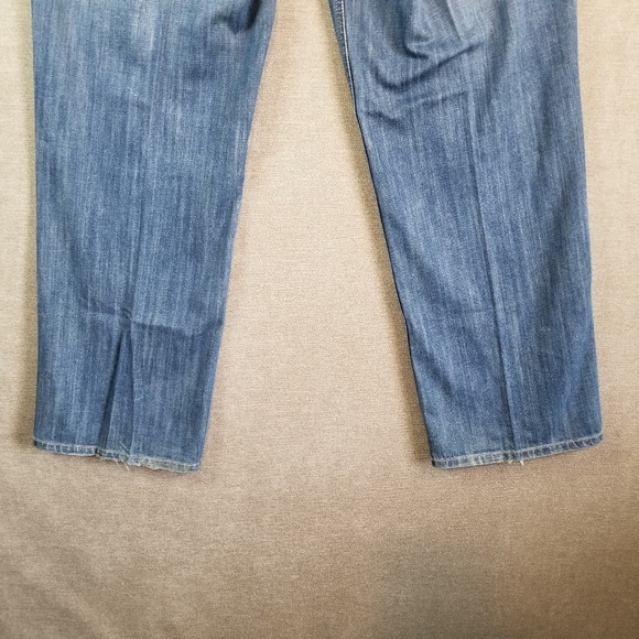 Ecko Unltd Jeans 38x33 Baggy Embroidered Faded Denim Wide Relax Hip Hop Y2K (906 - Picture 7 of 13